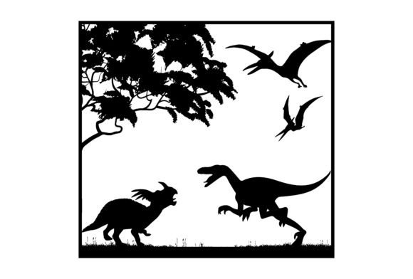 Download Dinosaurs Silhouette&nbsp;SVG - Premium Bundle