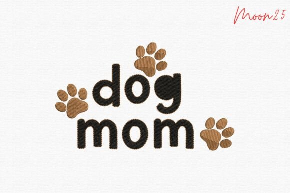 Download Dog Mom Paw Print Pet Lover Saying - Dog Collection