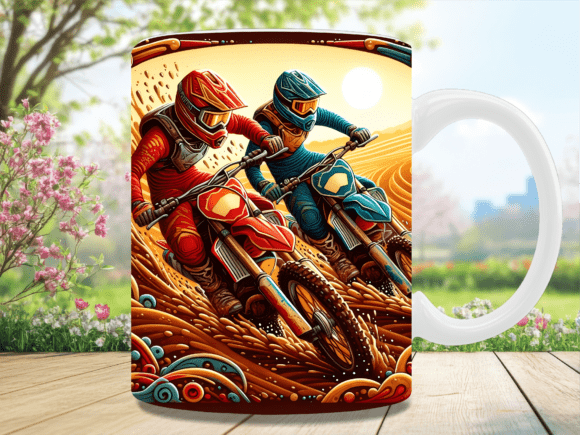 Download Dirt Bike Racing Adventure Sports Mug - Adventure sports Collection